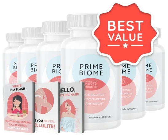 Primebiome 6 Bottles